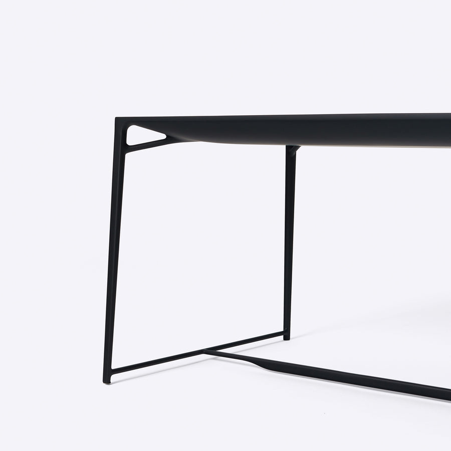 Da Tian Di Collection Carbon Fiber Tea Table, Matte Black