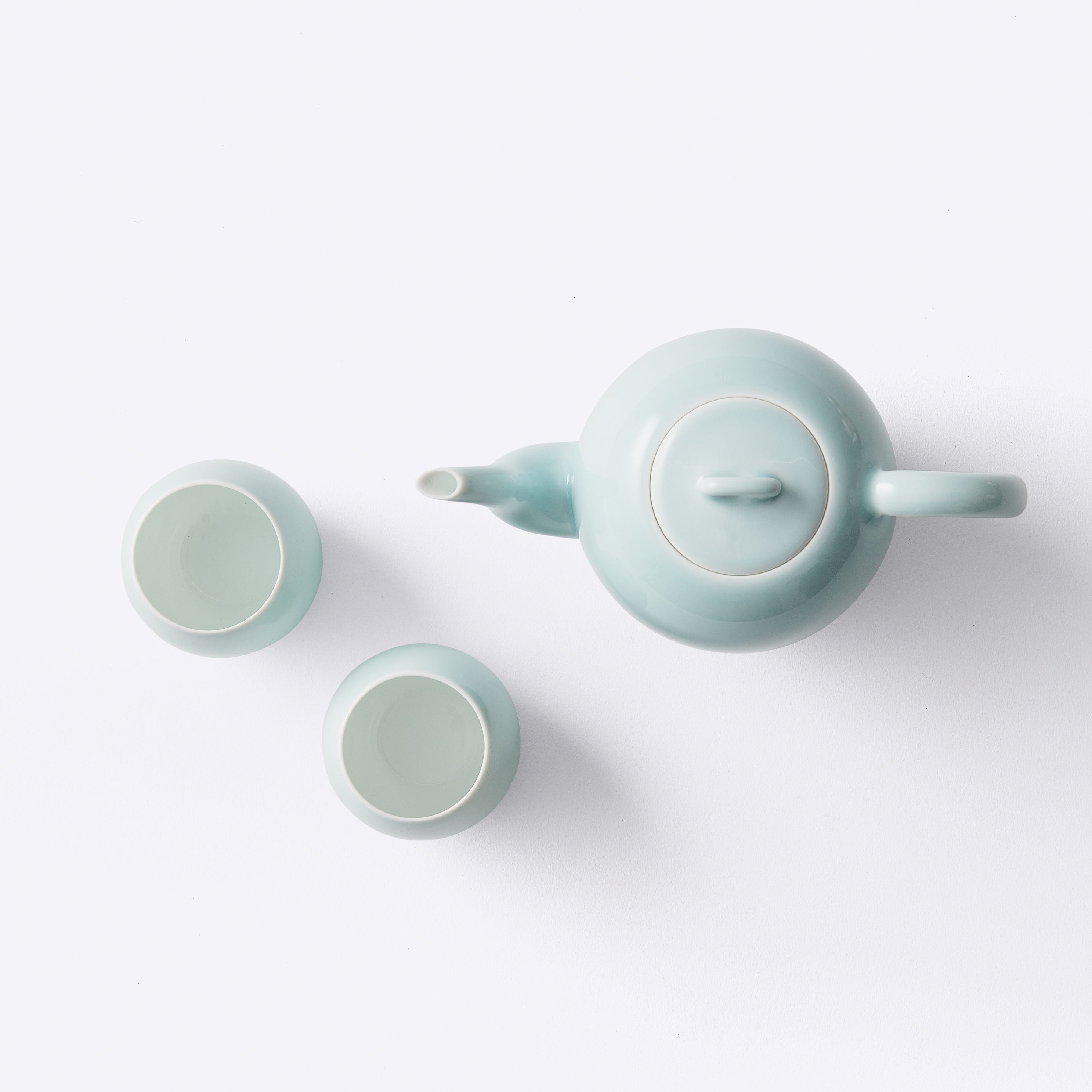 Bridge Collection Celadon Teacup Set